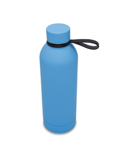 Butelka termiczna z uchwytem Mendoza Duo 500 ml, jasny niebieski