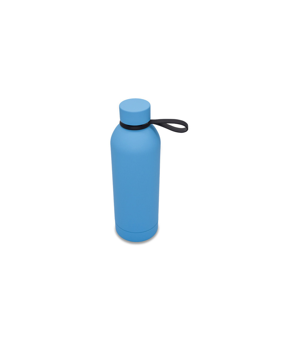 Butelka termiczna z uchwytem Mendoza Duo 500 ml, jasny niebieski