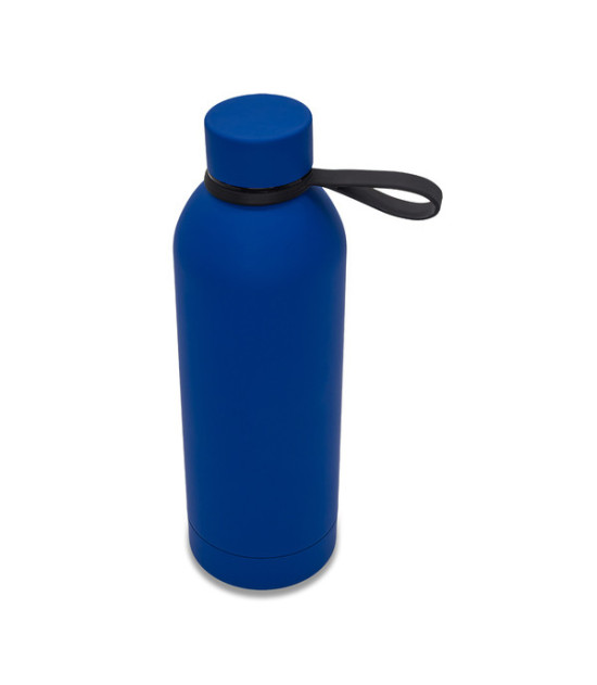 Butelka termiczna z uchwytem Mendoza Duo 500 ml, ciemny niebieski
