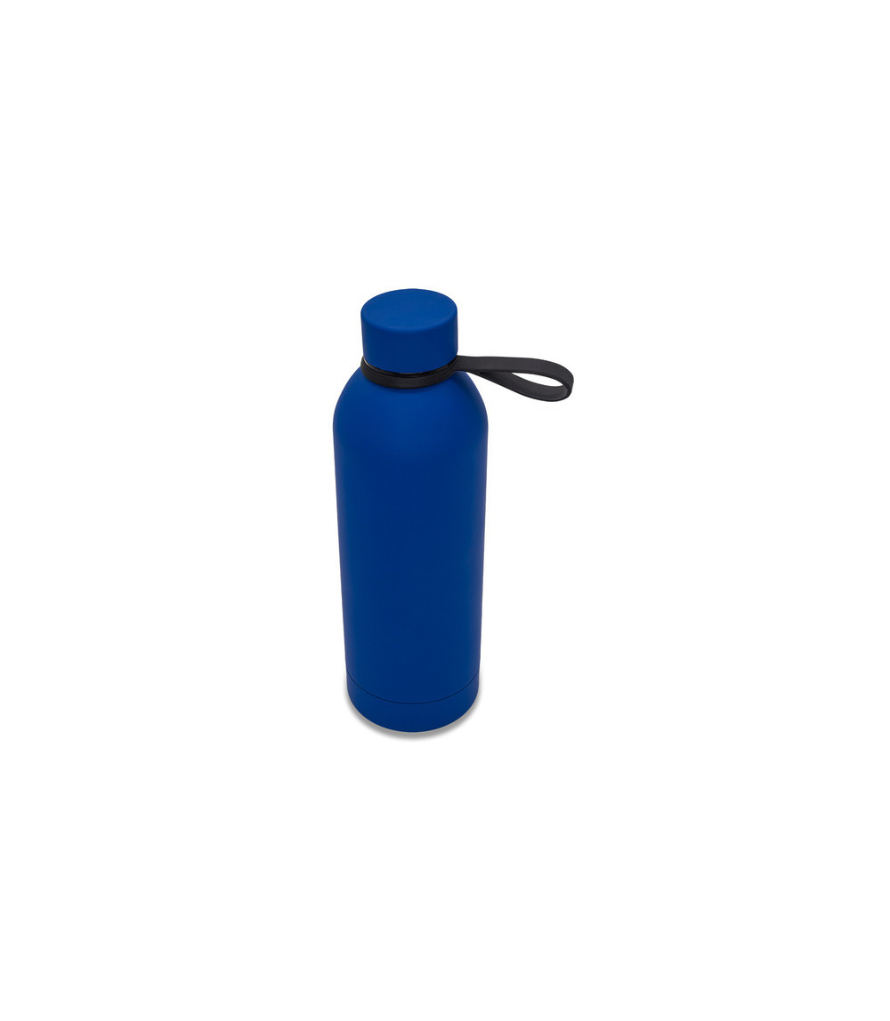 Butelka termiczna z uchwytem Mendoza Duo 500 ml, ciemny niebieski