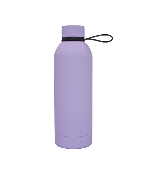 Butelka termiczna z uchwytem Mendoza Duo 500 ml, fioletowy