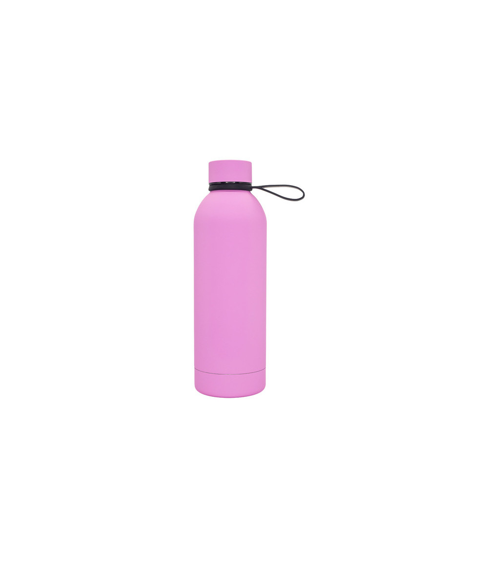 Butelka termiczna z uchwytem Mendoza Duo 500 ml, różowy