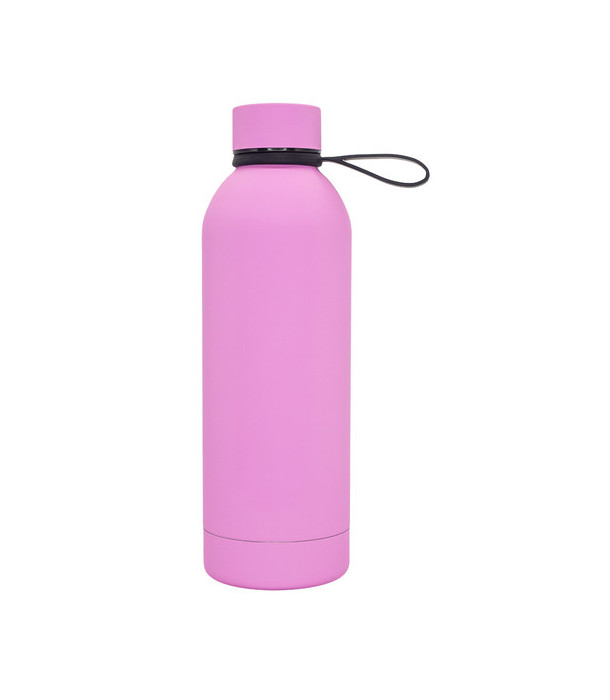 Butelka termiczna z uchwytem Mendoza Duo 500 ml, różowy