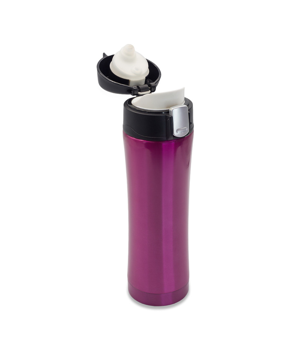 Kubek termiczny Secure 400 ml, magenta