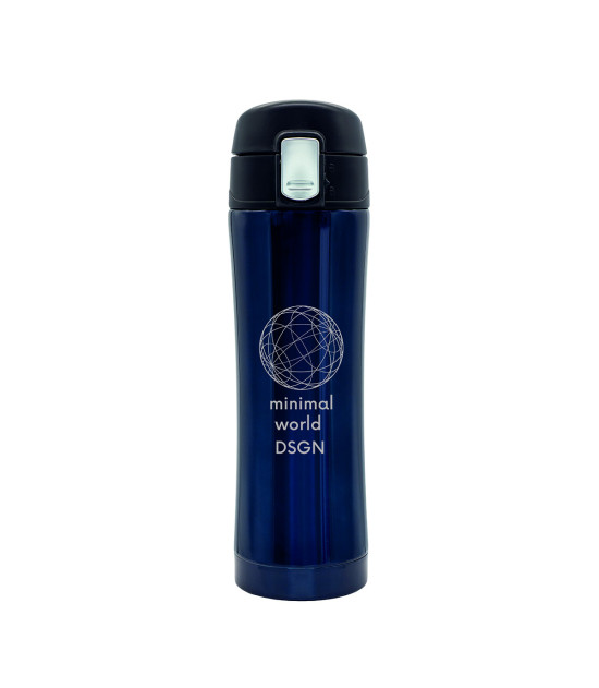 Kubek termiczny Secure 400 ml, granatowy