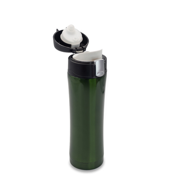 Kubek termiczny Secure 400 ml, ciemny zielony