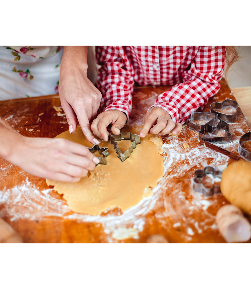 Foremki do ciasteczek Cookie, biały