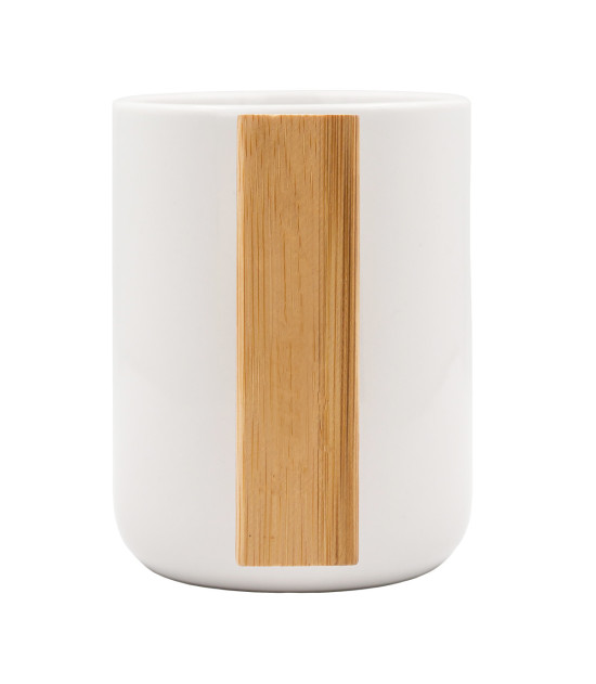 Kubek ceramiczny Sento, biały