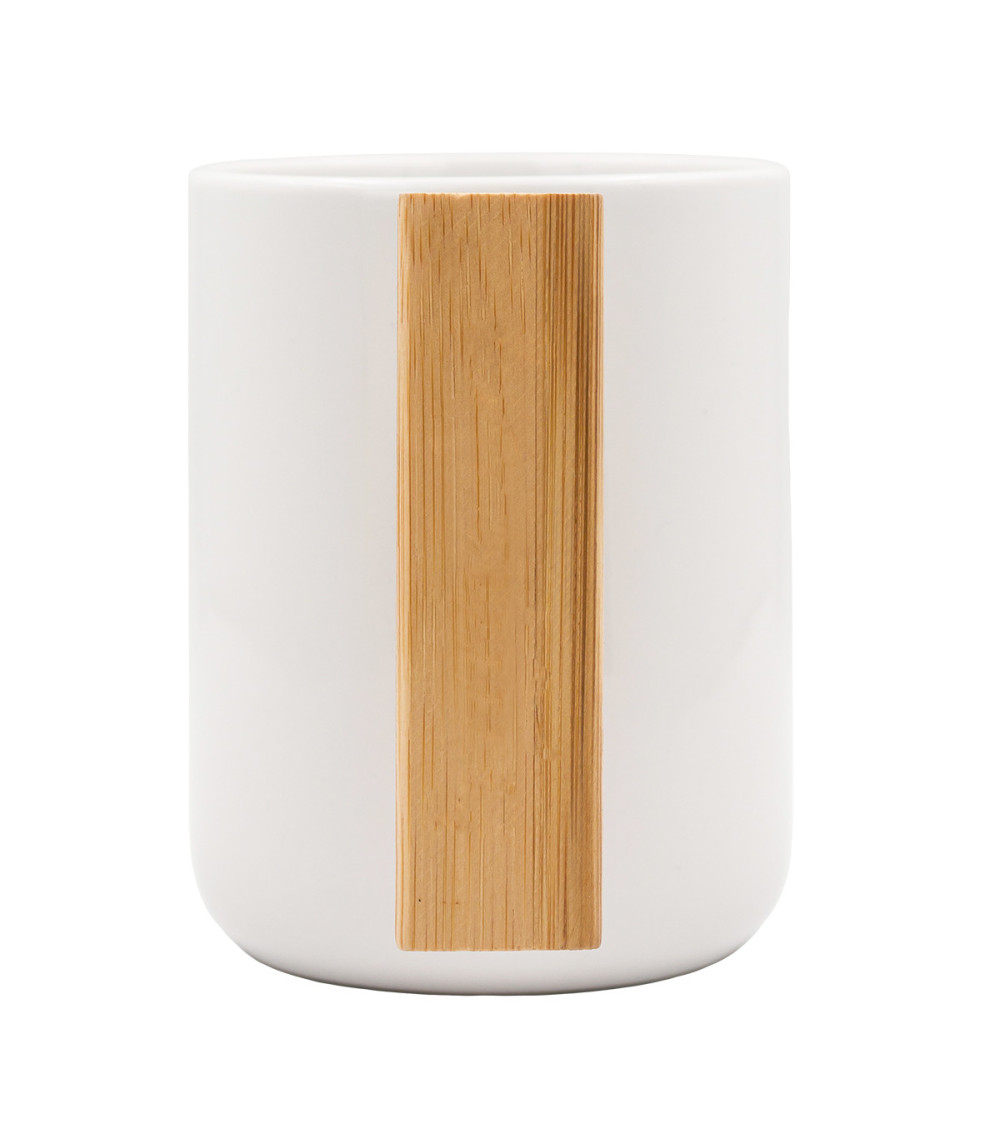 Kubek ceramiczny Sento, biały