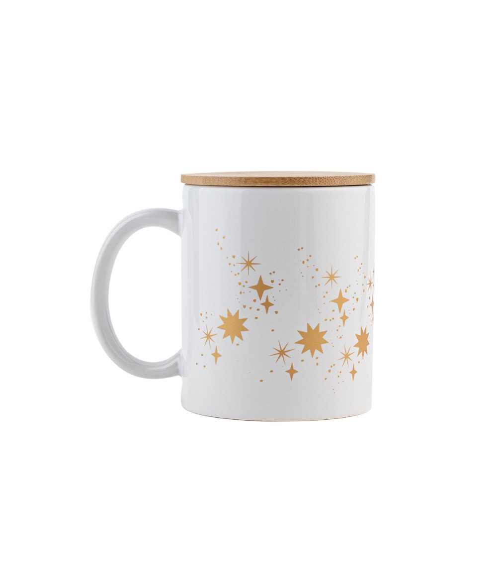 Kubek ceramiczny "Hello Christmas", biały