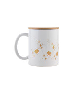 Kubek ceramiczny "Hello Christmas", biały