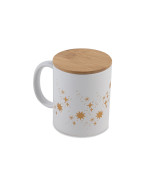Kubek ceramiczny "Hello Christmas", biały