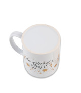 Kubek ceramiczny "Hello Christmas", biały