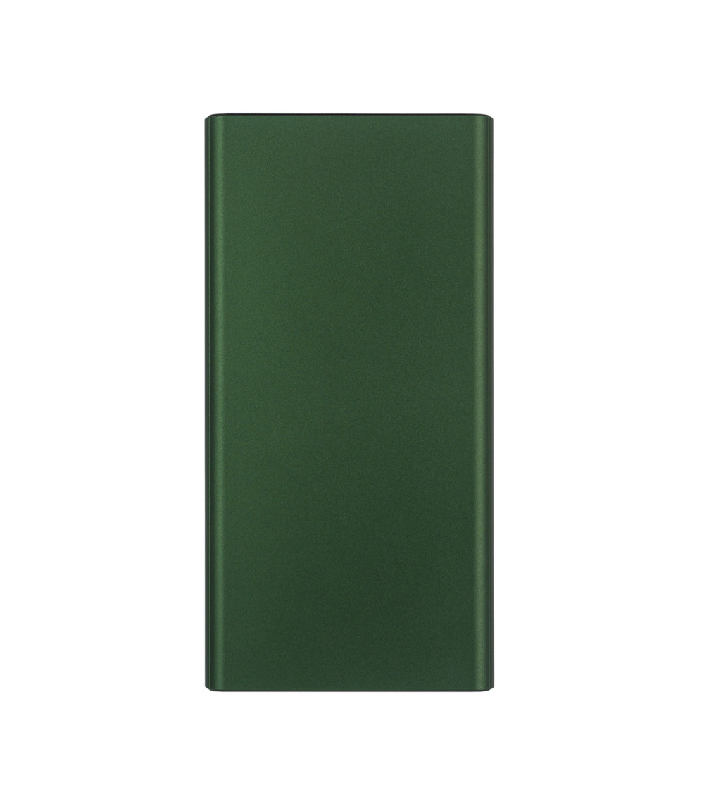 Power bank 10000 mAh Banco, ciemny zielony