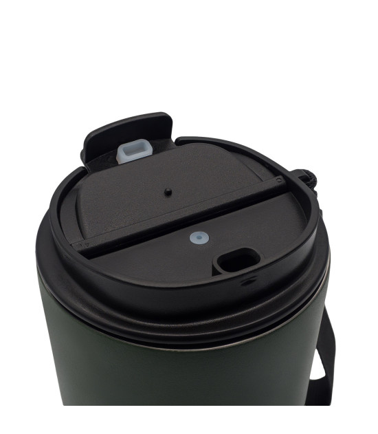 Kubek termiczny Skagen 330 ml, ciemny zielony