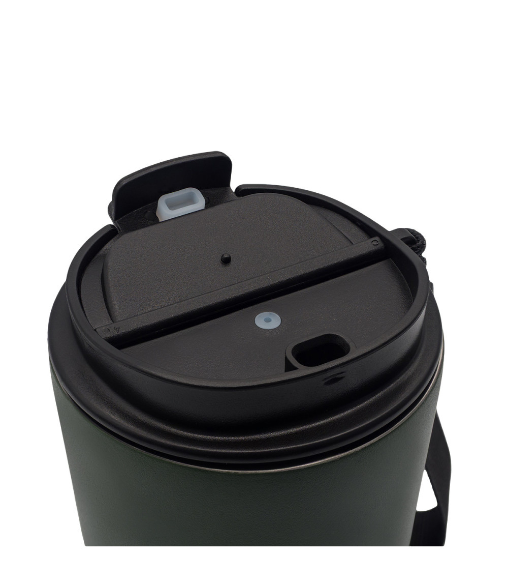 Kubek termiczny Skagen 330 ml, ciemny zielony