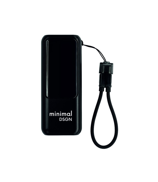Power bank 10000 mAh 22,5W Flexipower, czarny