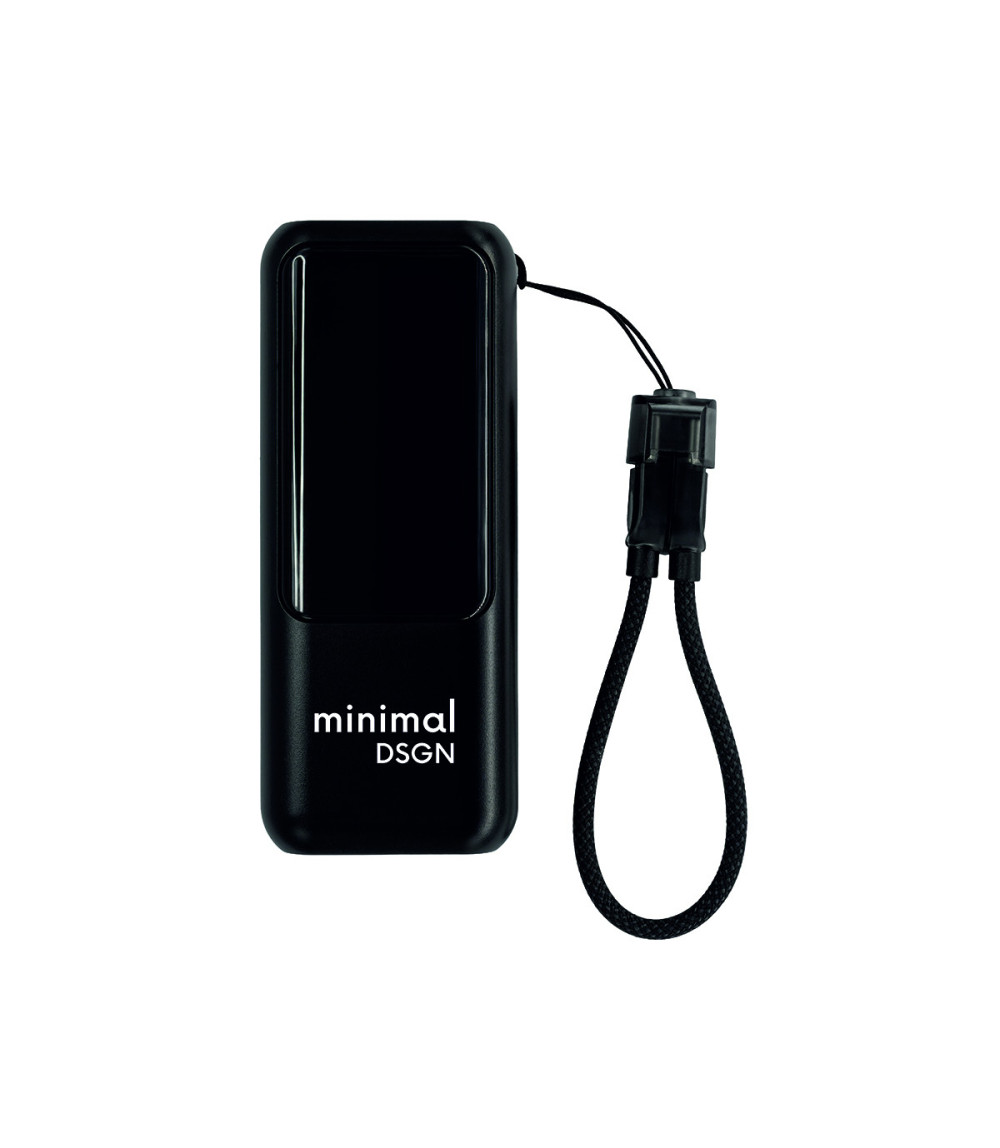 Power bank 10000 mAh 22,5W Flexipower, czarny