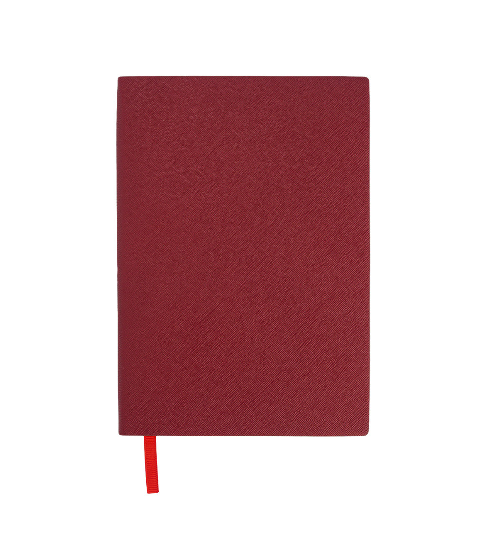 Zestaw upominkowy notes z długopisem Solene, bordowy