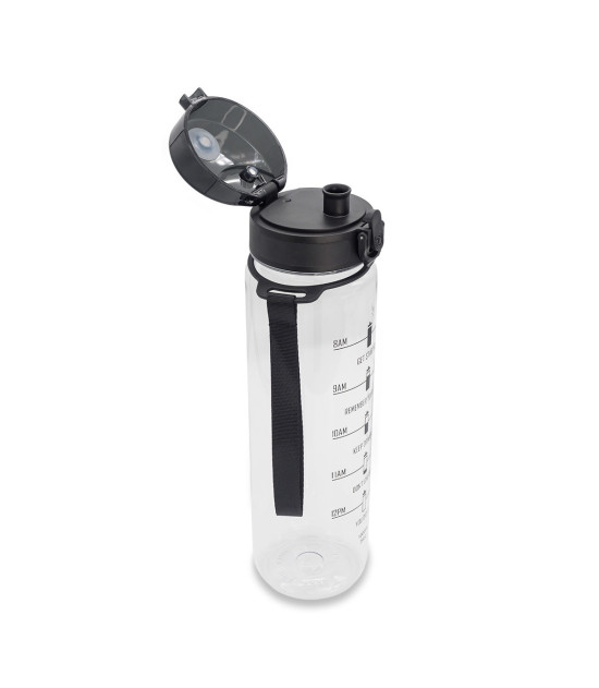 Bidon Motiva RPET 1000 ml, transparentny