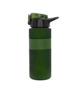 Bidon ze słomką Noviq 700 ml, ciemny zielony