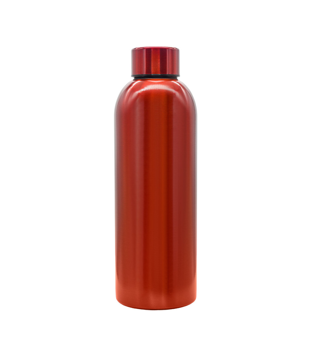 Butelka stalowa Morio 750 ml, czerwony