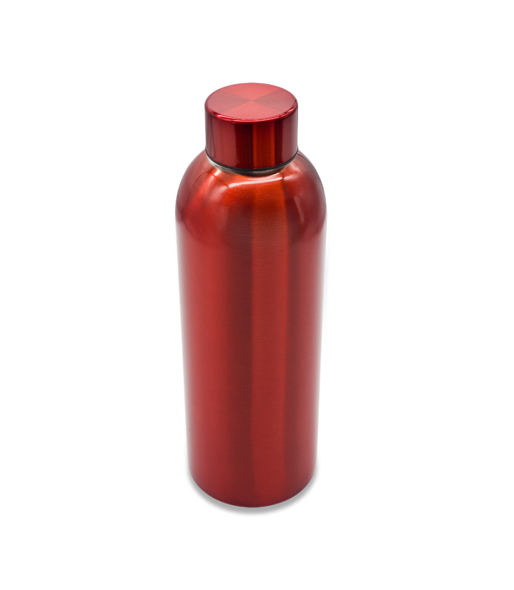 Butelka stalowa Morio 750 ml, czerwony