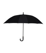 Parasol 16 panelowy Trento, czarny