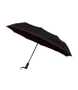 Parasol składany Clarimo, czerwony
