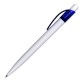 Długopis Easy, niebieski/biały 