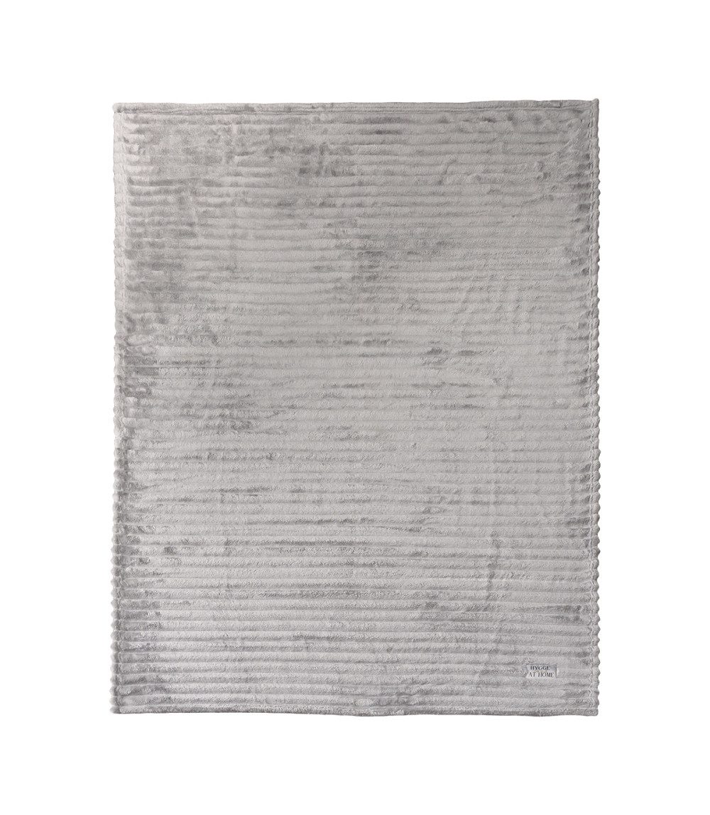 Duży koc 340 gsm Cozzy, szary