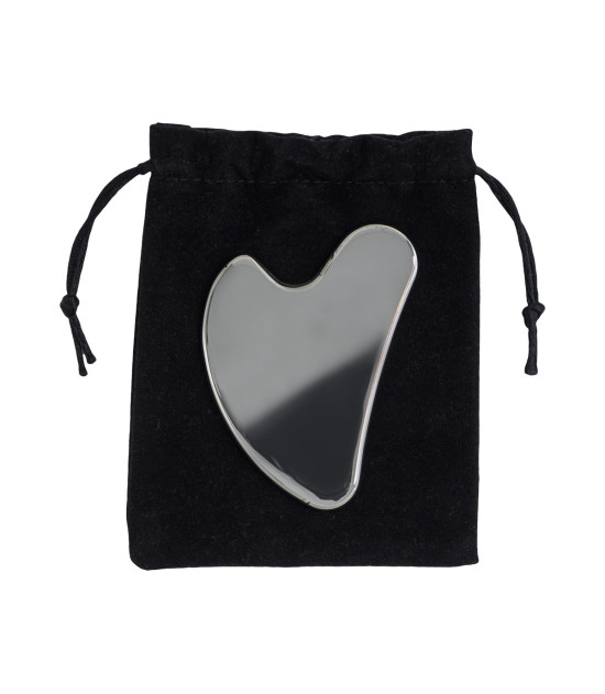 Gua Sha do masażu Glow, srebrny