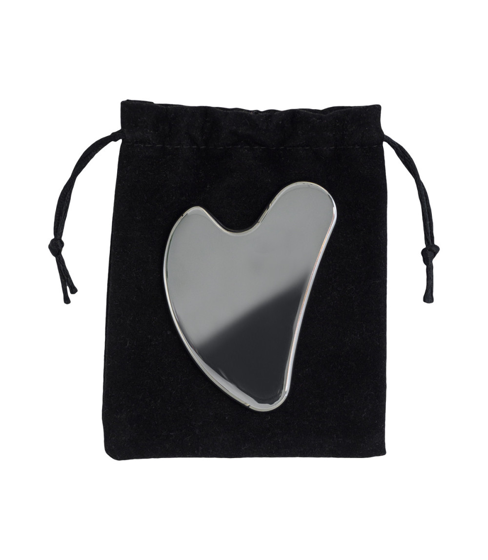 Gua Sha do masażu Glow, srebrny