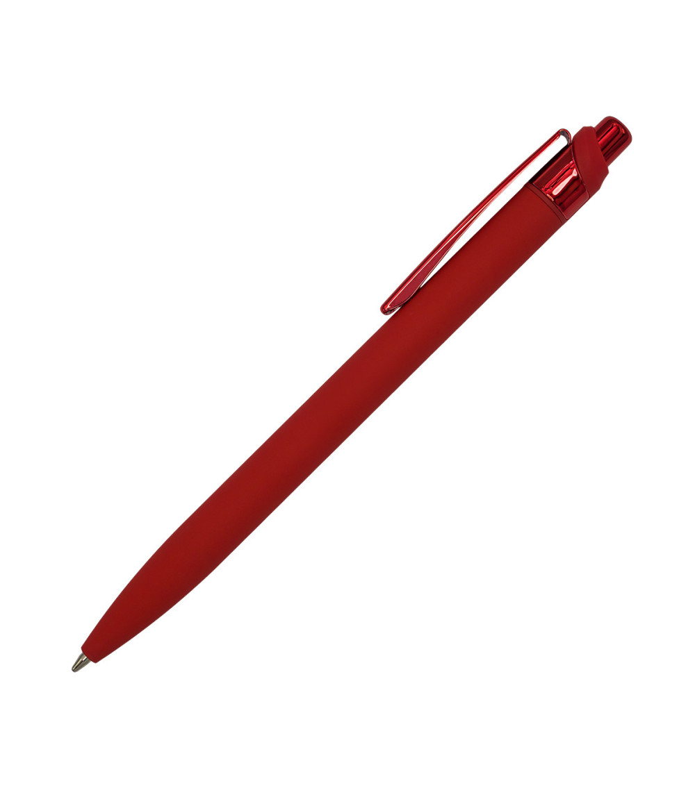 Zestaw notes z długopisem Aurores, czerwony