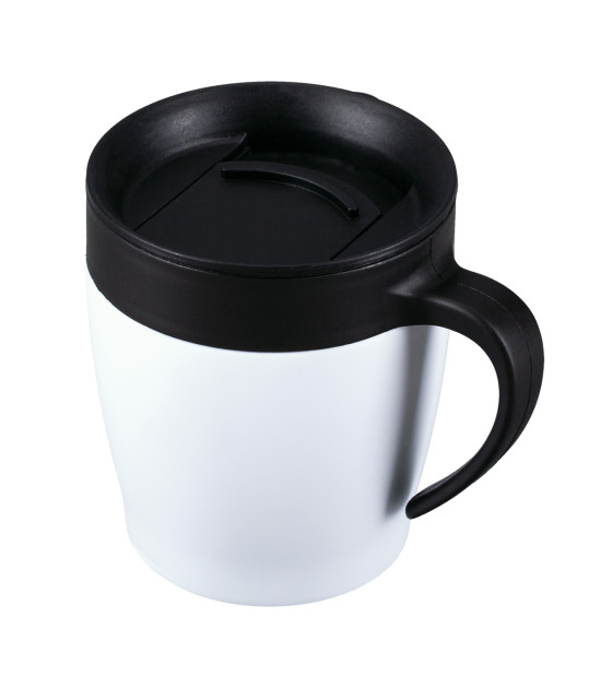 Kubek z uchem Chillout 350 ml, biały