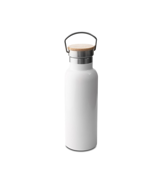 Butelka termiczna Malmo 500 ml, biały