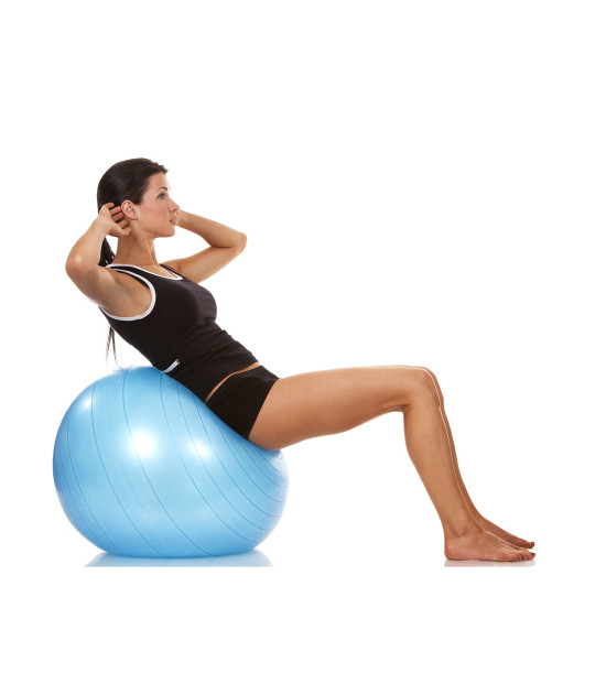 Piłka do ćwiczeń Fitball, niebieski