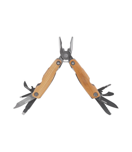 Mini multitool Exton, brązowy