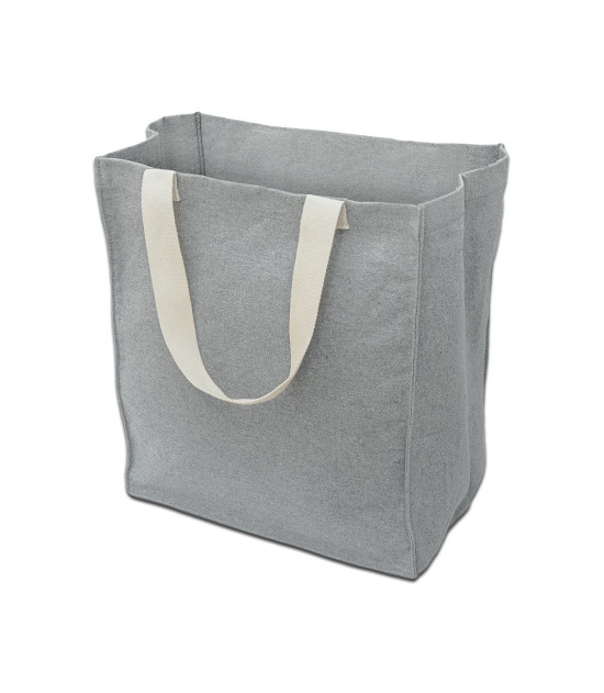 Torba z bawełny 340 g/m2 Lisburn, szary