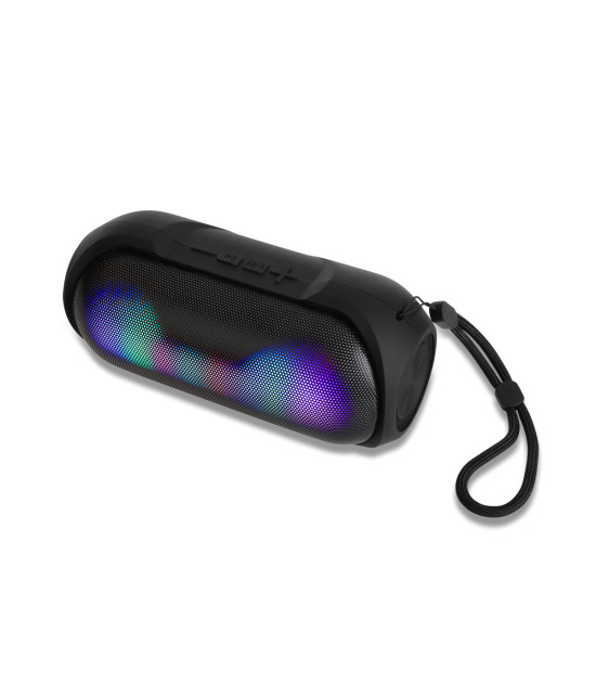 Głośnik Bluetooth z podświetleniem Rio, czarny
