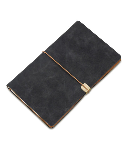 Notes w stylu retro Viaje, czarny