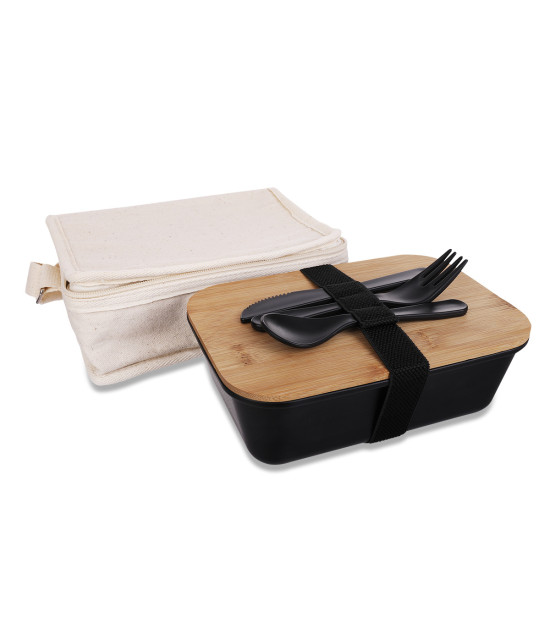 Zestaw na lunch Take Away, beżowy