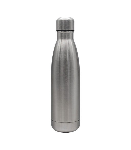 Butelka termiczna Montana 500 ml, srebrny