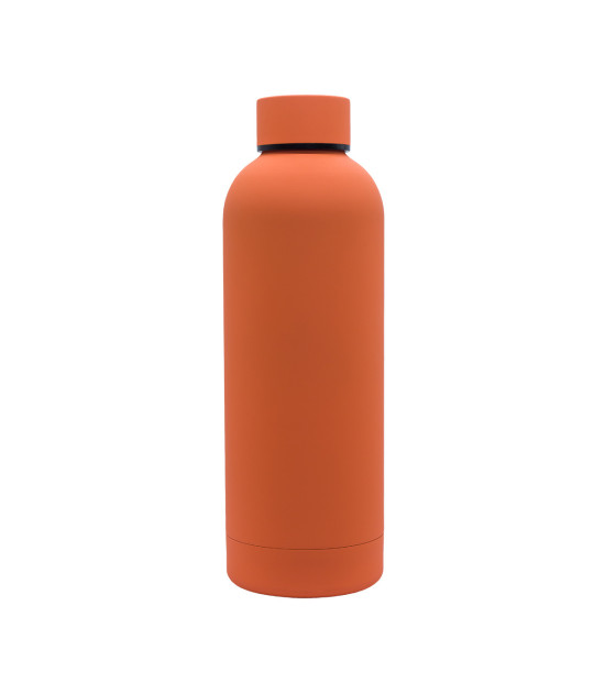 Butelka termiczna Mendoza 500 ml, pomarańczowy