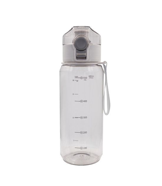 Bidon z tritanu H2O 680 ml, szary