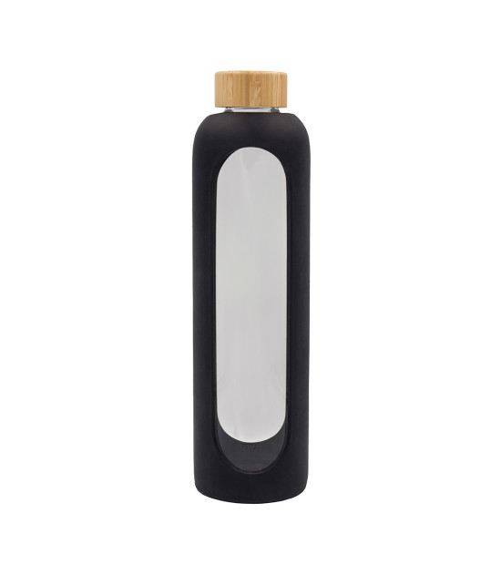 Butelka ze szkła borokrzemowego Richmond 1100 ml, czarny