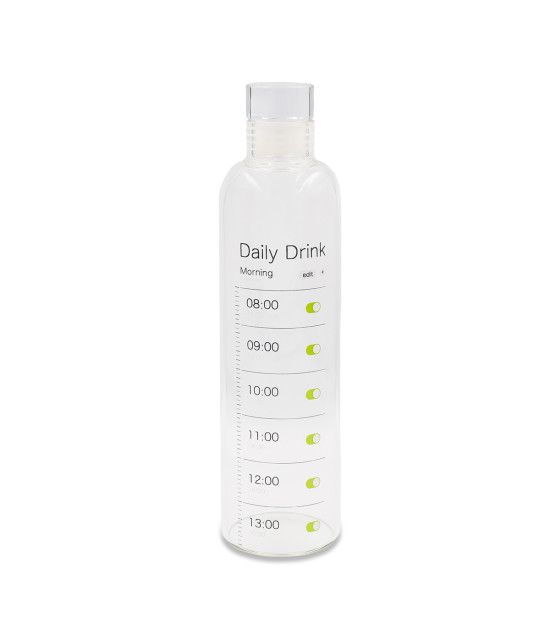 Butelka ze szkła borokrzemowego Wimbledon 550 ml, transparentny