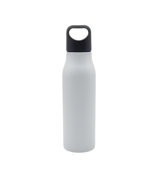 Butelka stalowa Bary 800 ml, biały
