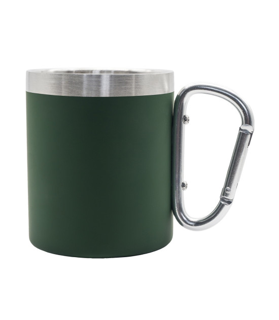 Kubek stalowy Magaro 300 ml, ciemny zielony
