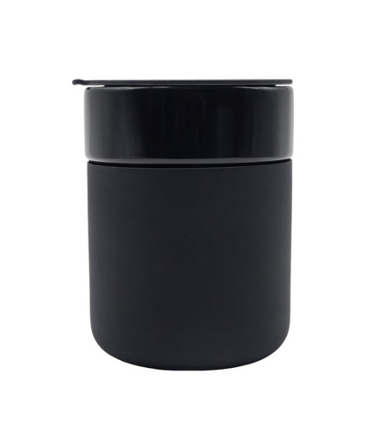 Kubek ceramiczny Caldo 370 ml, czarny
